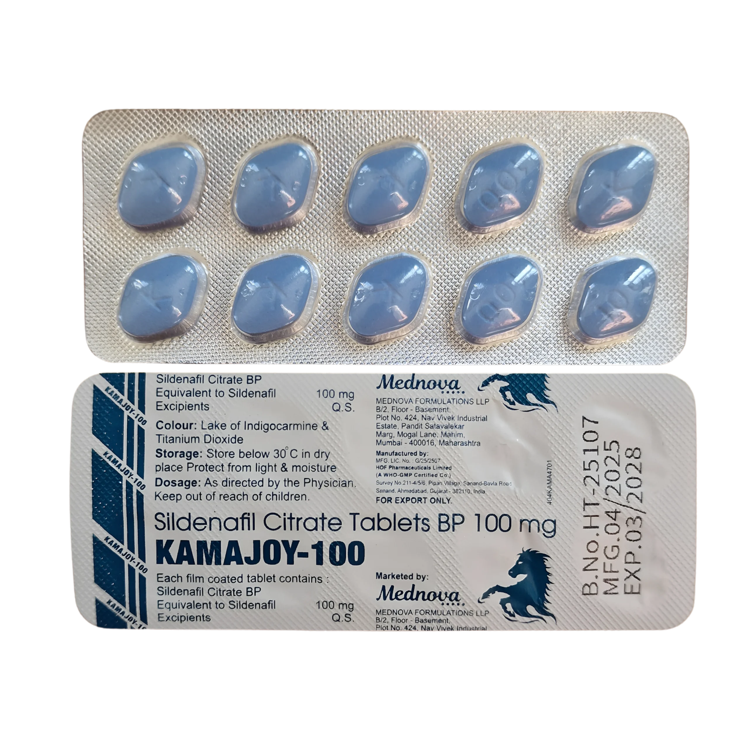 Kamajoy tablete 100 mg